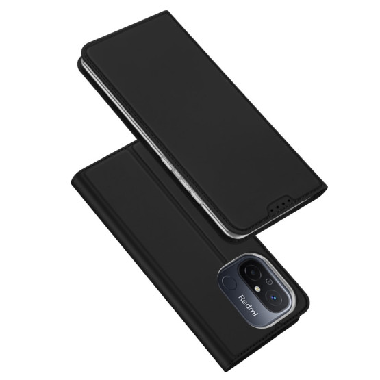 DUX SLIM & MAGNETIC ČRN ETUI ZA XIAOMI REDMI 12C