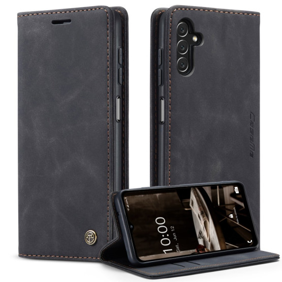 CASEME RETRO AUTO ABSORBED ČRN ETUI ZA SAMSUNG GALAXY A14 5G / 4G