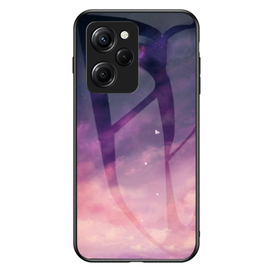 GLASS STARRY VIJOLIČNO NEBO OVITEK ZA XIAOMI POCO X5 PRO