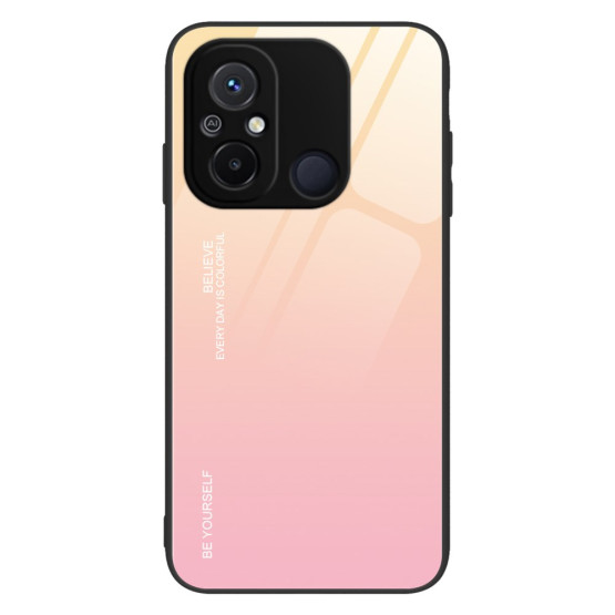 GLASS BE YOURSELF TWILIGHT ROSE/GOLD OVITEK ZA XIAOMI REDMI 12C