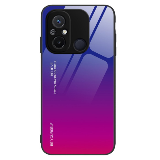 GLASS BE YOURSELF TWILIGHT BLUE/PURPLE OVITEK ZA XIAOMI REDMI 12C