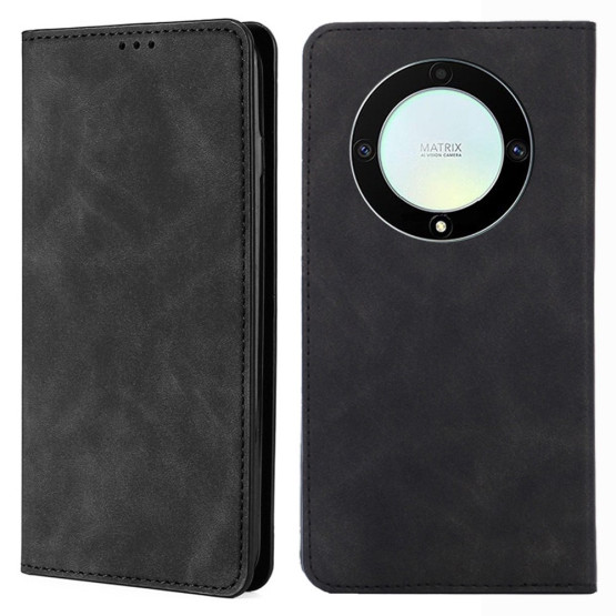 SILKY AUTO-ABSORBED ČRN ETUI ZA HONOR MAGIC5 LITE