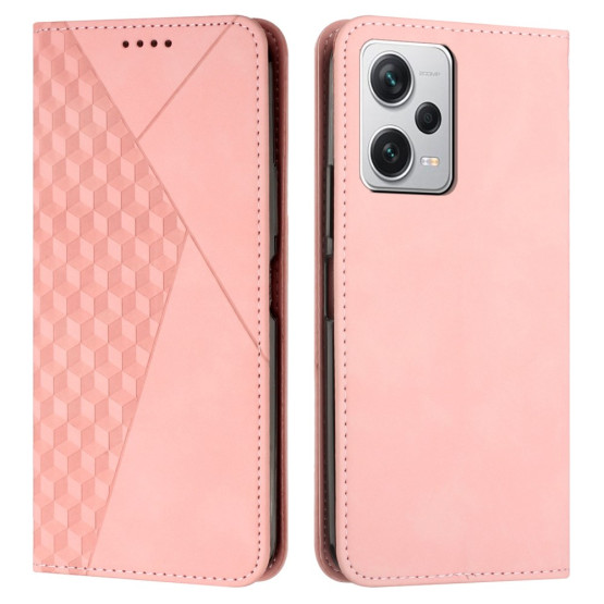 GEOMETRIC ROMB ROSE GOLD ETUI ZA XIAOMI REDMI NOTE 12 PRO / POCO X5 PRO