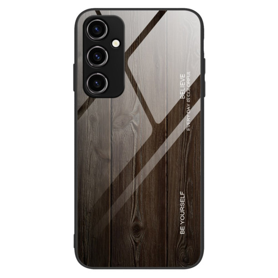GLASS WOOD ČRN OVITEK ZA SAMSUNG GALAXY A34 5G