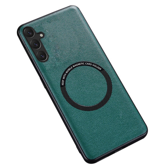 LEATHER MAGSAFE ZELEN OVITEK ZA SAMSUNG GALAXY A34 5G