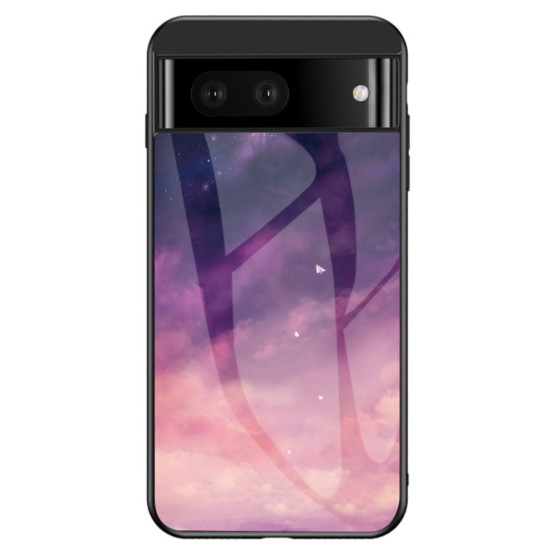 GLASS STARRY VIJOLIČNO NEBO OVITEK ZA GOOGLE PIXEL 7A