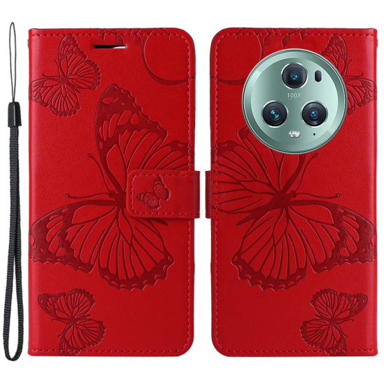 ODTIS METULJEV RDEČ ETUI ZA HONOR MAGIC5 PRO