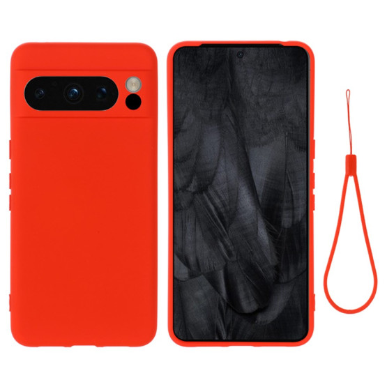 SILICA RDEČ OVITEK ZA GOOGLE PIXEL 8 PRO