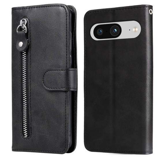 ZIPPER ČRN ETUI ZA GOOGLE PIXEL 8