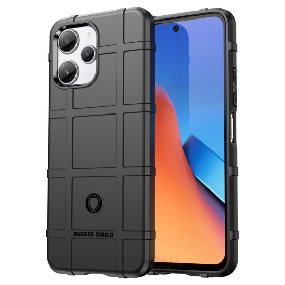 ARMY RUGGED SHIELD ČRN OVITEK ZA XIAOMI REDMI 12 4G
