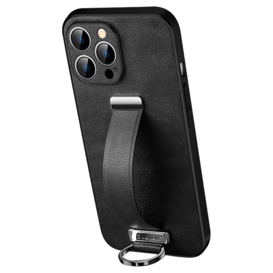 SULADA STRAP ČRN OVITEK ZA APPLE IPHONE 15 PRO