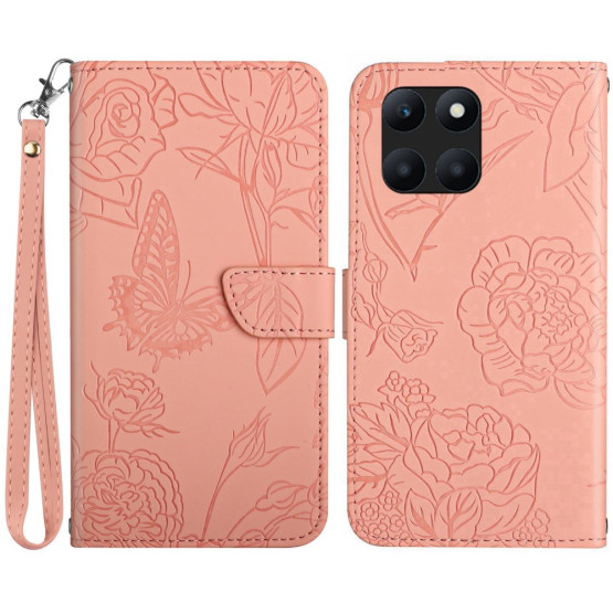 ODTIS SPOMLADANSKEGA CVETJA ROSE GOLD ETUI ZA HONOR X6A 4G