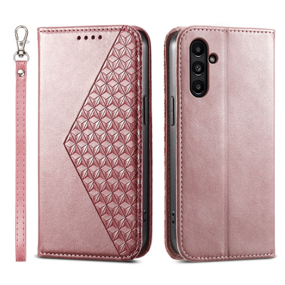 GEOMETRIC ROMB SILK ROSE GOLD ETUI ZA SAMSUNG GALAXY A15 5G / 4G