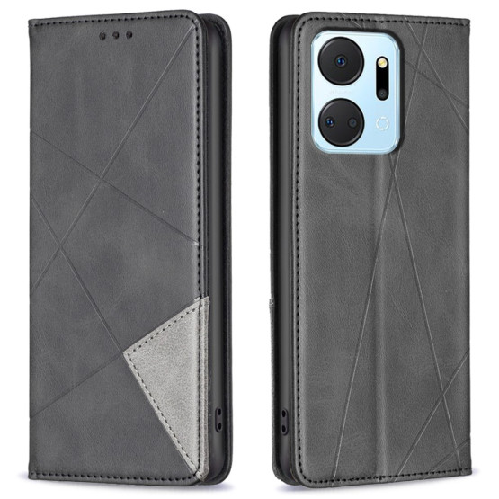AUTO-ABSORBED GEOMETRIC ČRN ETUI ZA HONOR X7A 4G