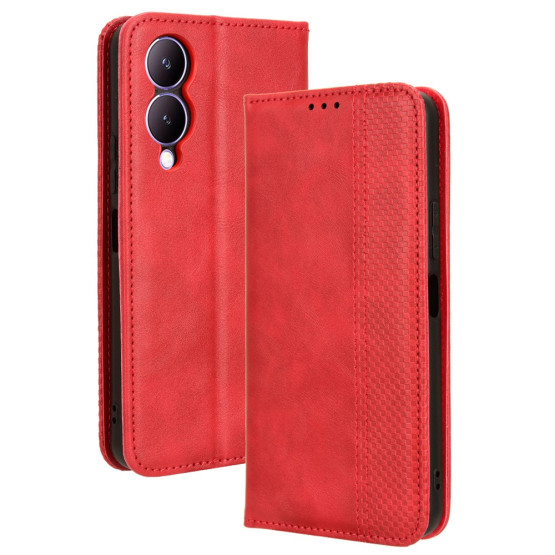 VINTAGE AUTO ABSORBED RDEČ ETUI ZA VIVO Y17S