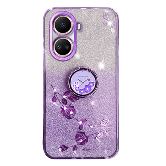 RHINESTONE RING VRTNICA VIJOLIČNI OVITEK ZA HUAWEI NOVA 10 SE