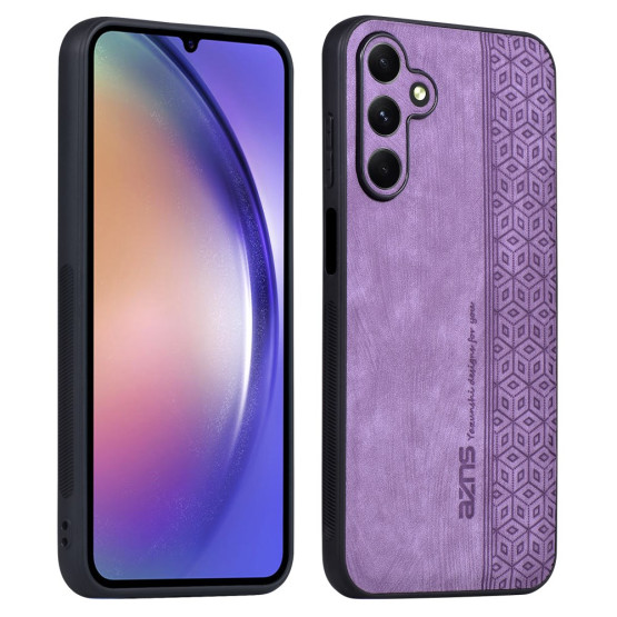 AZNS LEATHER VIJOLIČNI OVITEK ZA SAMSUNG GALAXY A05S