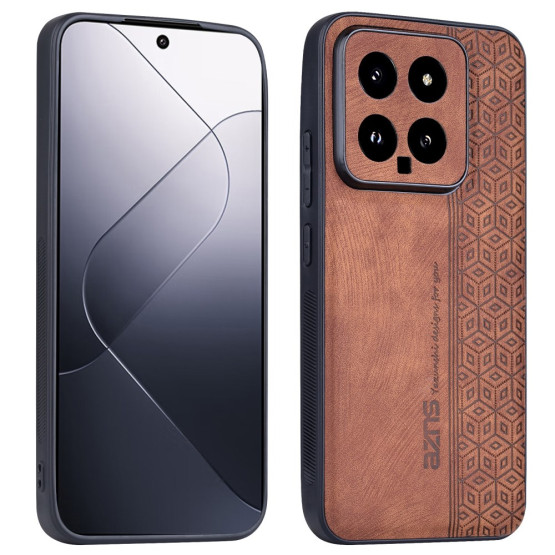 AZNS LEATHER RJAV OVITEK ZA XIAOMI 14