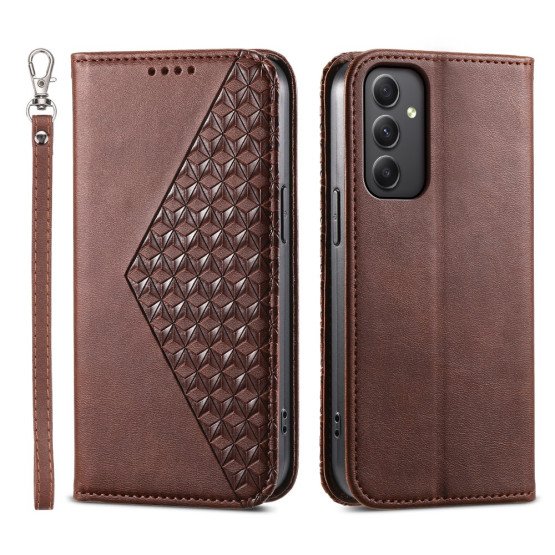 GEOMETRIC ROMB SILK RJAV ETUI ZA SAMSUNG GALAXY A35 5G