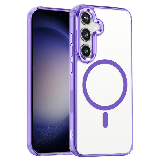 CLEAR MAGSAFE VIJOLIČNI OVITEK ZA SAMSUNG GALAXY S24