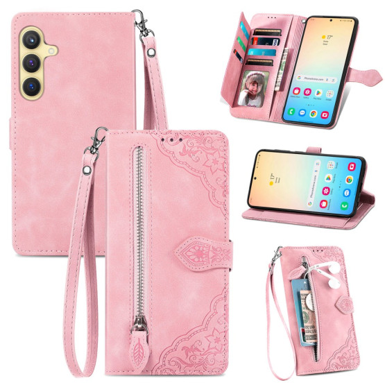 MINI ČIPKA ROSE GOLD ETUI ZA SAMSUNG GALAXY S24
