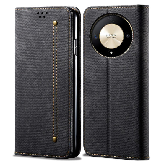 RETRO JEANS ČRN ETUI ZA HONOR MAGIC6 LITE