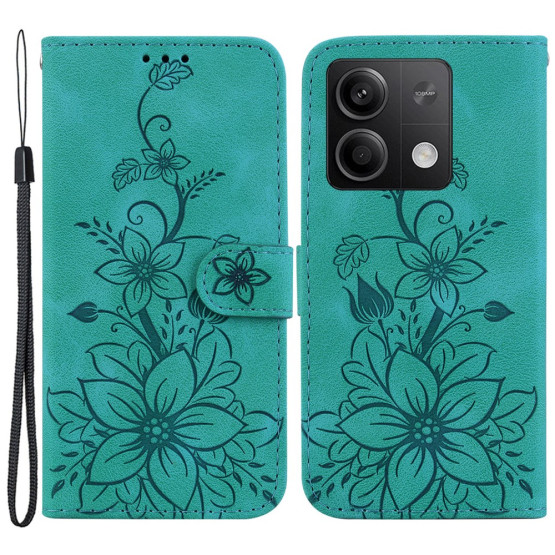 ODTIS VEJICE CVETLIC ZELEN ETUI ZA XIAOMI REDMI NOTE 13 5G