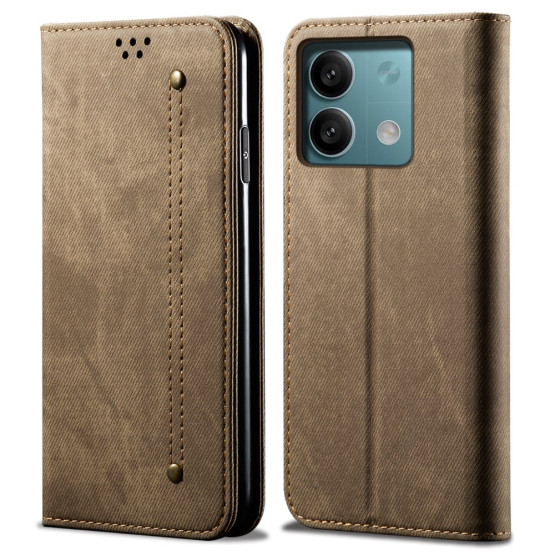 RETRO JEANS KAKI ETUI ZA XIAOMI REDMI NOTE 13 4G