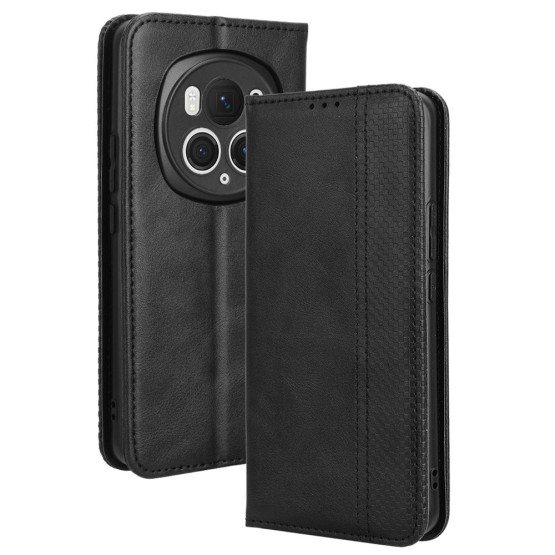 VINTAGE AUTO ABSORBED ČRN ETUI ZA HONOR MAGIC6 PRO