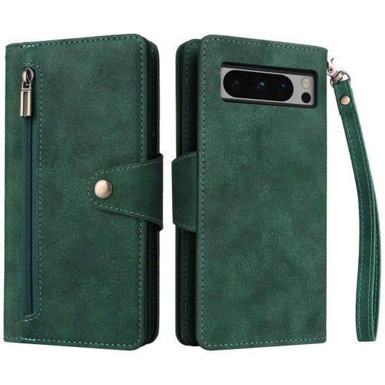 DOUBLE ZIPPER ZELEN ETUI ZA GOOGLE PIXEL 8 PRO