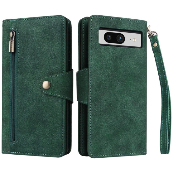 DOUBLE ZIPPER ZELEN ETUI ZA GOOGLE PIXEL 8