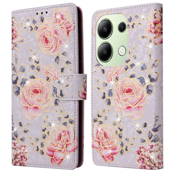 REALISTIC VRTNICE VIJOLIČNI ETUI ZA XIAOMI REDMI NOTE 13 4G