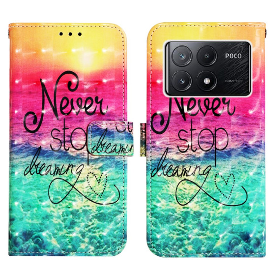 REALISTIC NEVER STOP DREAMING ETUI ZA XIAOMI POCO X6 PRO 5G