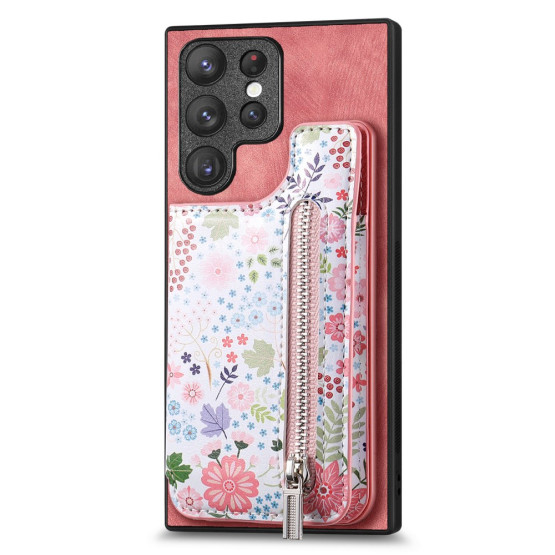 POCKET FLOWER ROZA OVITEK ZA SAMSUNG GALAXY S22 ULTRA