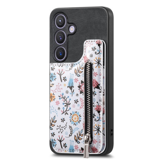 POCKET FLOWER ČRN OVITEK ZA SAMSUNG GALAXY S23 FE