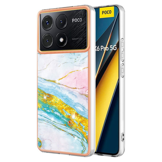 IMD GOLD MARMOR MINT OVITEK ZA XIAOMI POCO X6 PRO 5G