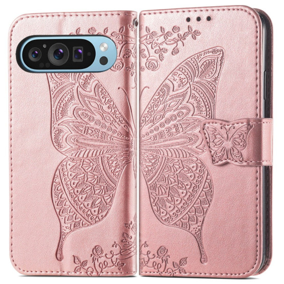 GOTSKI METULJ ROSE GOLD ETUI ZA GOOGLE PIXEL 9 PRO / PIXEL 9