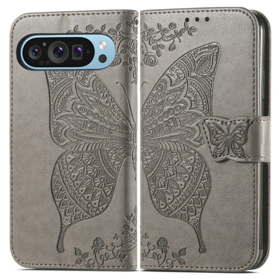 GOTSKI METULJ SIV ETUI ZA GOOGLE PIXEL 9 PRO / PIXEL 9