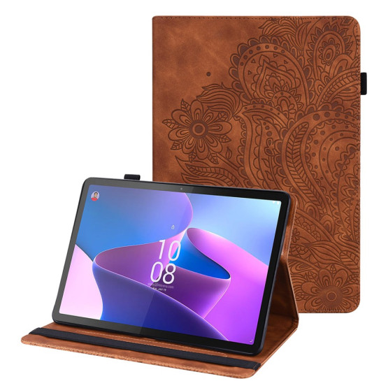 ODTIS ROŽNATE MANDALE RJAV ETUI ZA LENOVO TAB P11 PRO GEN 2