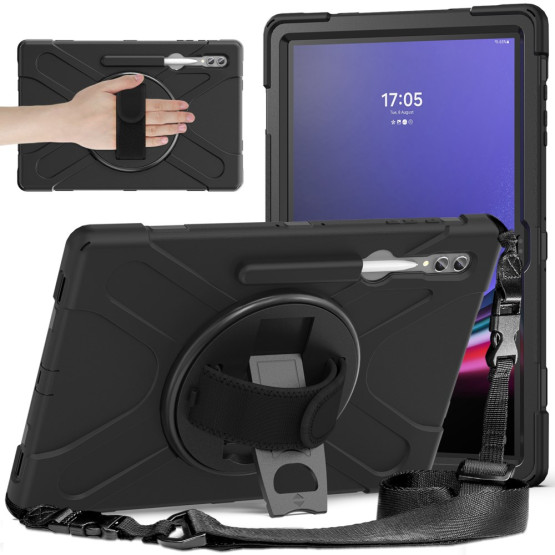 X-LINE ROBOCOP ČRN OVITEK ZA SAMSUNG GALAXY TAB S10 ULTRA 14.6