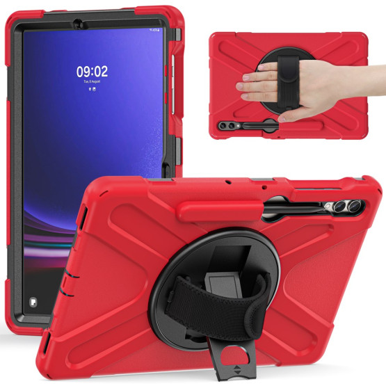 X-LINE ROBOCOP RDEČ OVITEK ZA SAMSUNG GALAXY TAB S9 FE PLUS 12.4