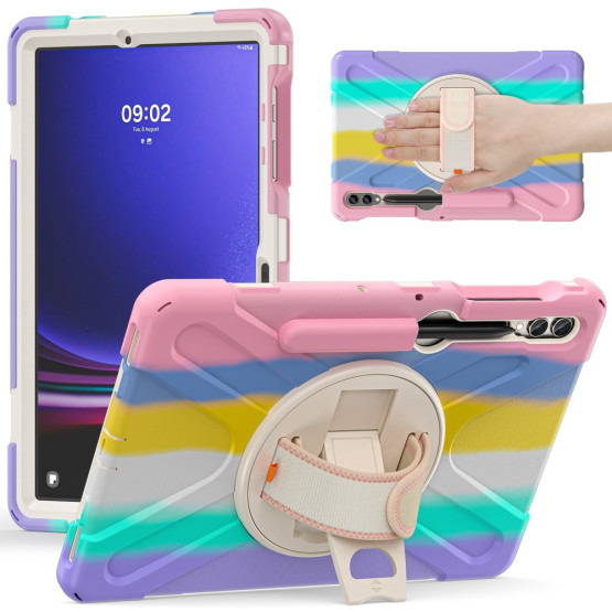 X-LINE ROBOCOP MAVRIČNI OVITEK ZA SAMSUNG GALAXY TAB S9 FE PLUS 12.4