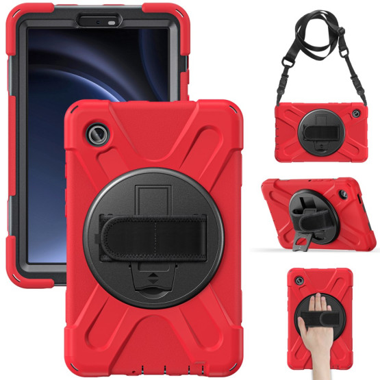 X-LINE ROBOCOP RDEČ OVITEK ZA SAMSUNG GALAXY TAB A9 8.7 (2023)
