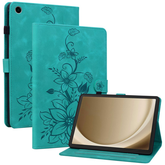 ODTIS VELIKE LILIJE MINT ETUI ZA SAMSUNG GALAXY TAB A9 PLUS 11.0 (2023)