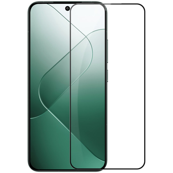 XIAOMI 14 NILLKIN FIT CP+PRO KALJENO STEKLO S POTISKOM ČRN - FULL GLUE