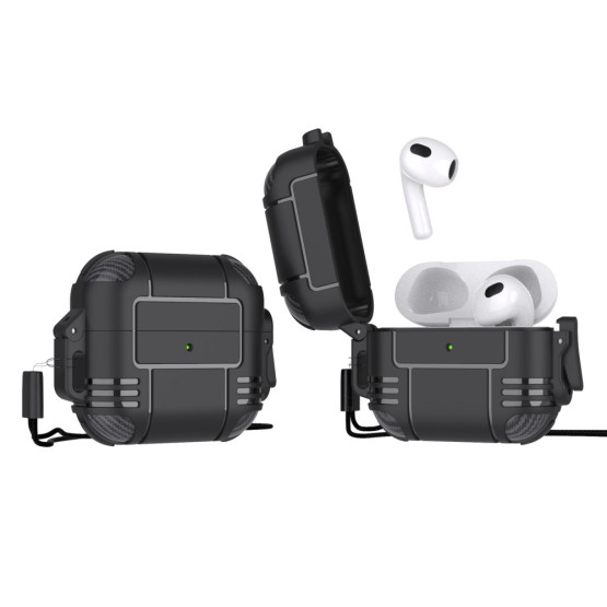 SUITCASE ČRN OVITEK ZA AIRPODS 3