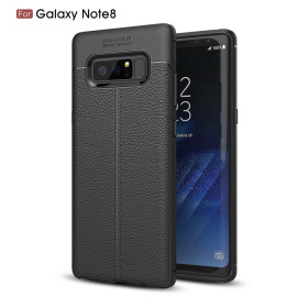 FLEX LEATHER ČRN OVITEK ZA SAMSUNG GALAXY NOTE 8