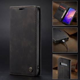 CASEME RETRO AUTO ABSORBED ČRN - SAMSUNG GALAXY S10