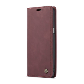 CASEME RETRO AUTO ABSORBED BORDO RDEČ ETUI ZA SAMSUNG GALAXY S9 PLUS