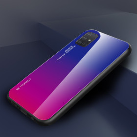 GLASS BE YOURSELF TWILIGHT BLUE/PURPLE OVITEK ZA SAMSUNG GALAXY A71